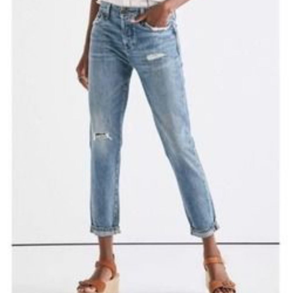 Lucky Brand Women's Blue Jeans Sienna Cigarette Size 4/27 Mid-Rise Slim Fit